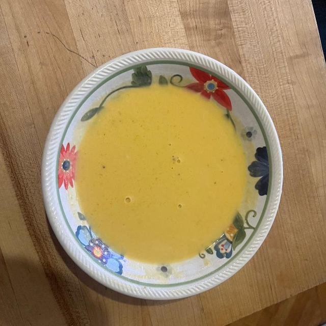 Lobster Butternut Squash Bisque.