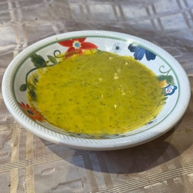 Broccoli and Vermont Cheddar-Vegetarian.