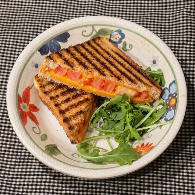 Grilled Cheese with Tomato.