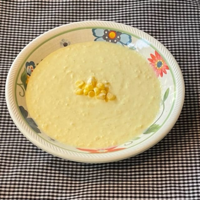 Corn Chowder-Vegetarian.