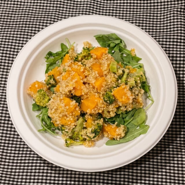 Roasted Broccoli Butternut Squash Quinoa * No Substitutions on this item.