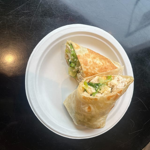 Caesar Chicken Wrap.