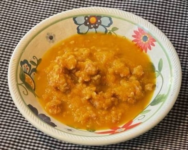 Sweet Sausage Vegetable Soup.