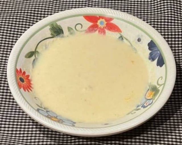 Cream of Cauliflower & Leeks Soup.